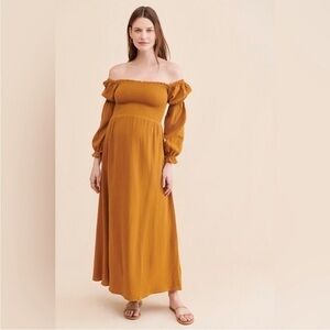 Ingrid & Isabel The dream maternity midi dress NWT